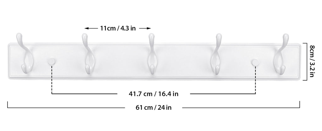 Badiano Wooden Coat Rack