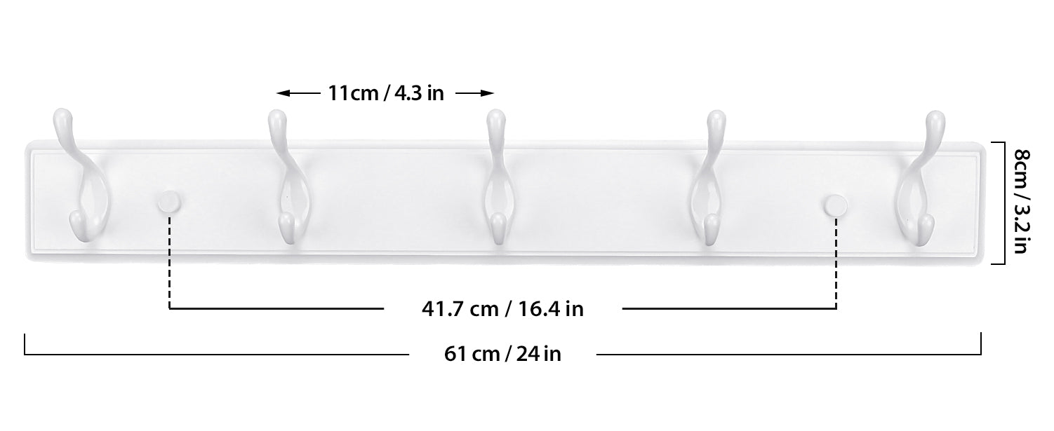 Badiano Wooden Coat Rack