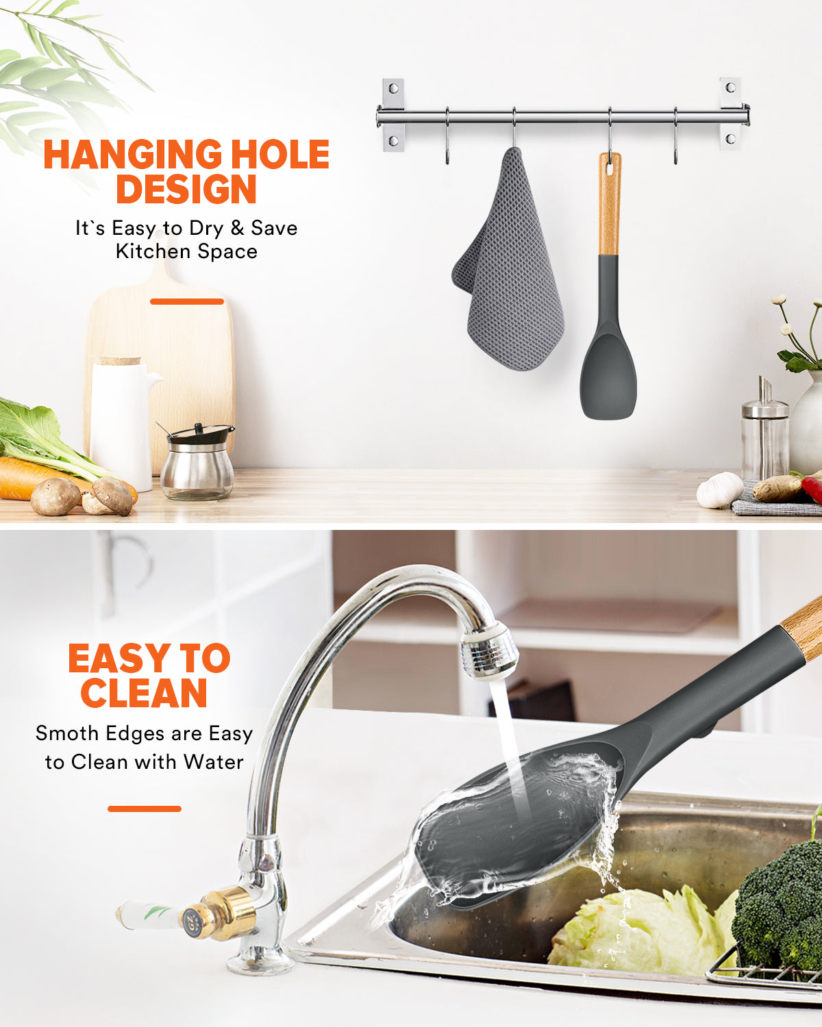 Silicone Spoonula Spatula