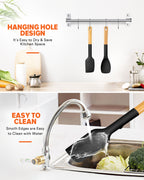 Silicone Spatula and Spoonula Set